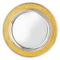 Stainless Steel Gold Foil Charger Plate (13")